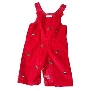 CPC ChildrensWear Boutique Boys Girls Tucker‎ Overall Size 3-6 M Tree Car